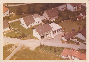 Werkstatt Mitte der 60er Jahre, Metallbau Masberger, Innstr.6, 84576 Teising